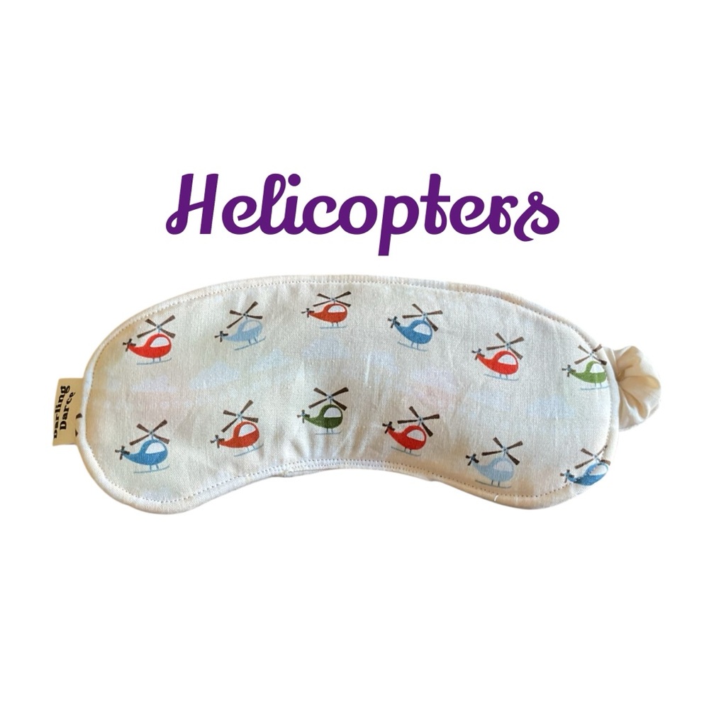 Helicopter Theme Sleep Mask for Kids